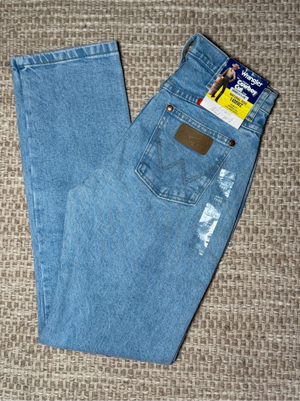 Wrangler Cowboy Cut 14MWZ Antique Wash Jeans 7x32 NWT